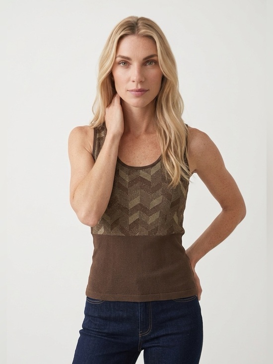 Colori Tops - ✌️4 for $20✌️ Lurex camisole